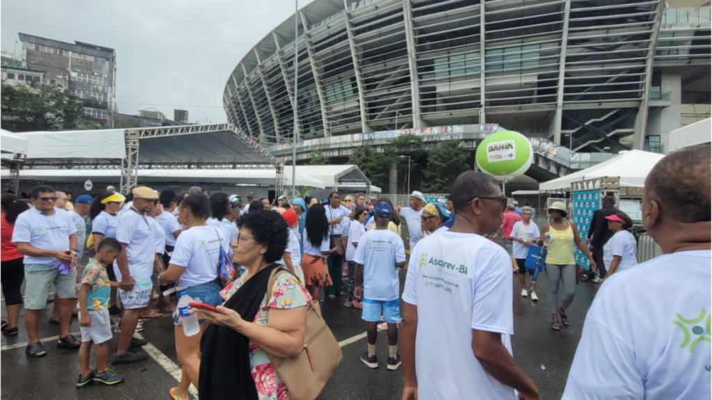 Muita dança e alegria no 1° Samba de Roda da Asaprev- BA